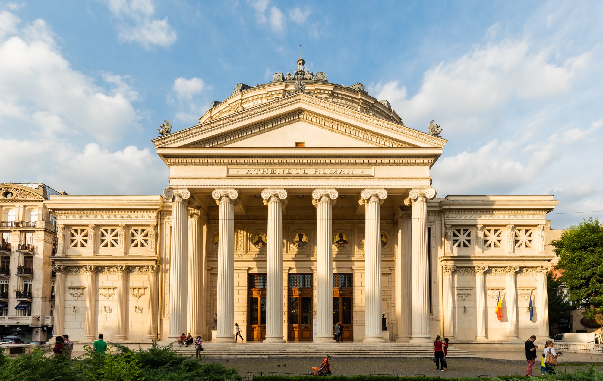 The Romanian Athenaeum in Bucharest