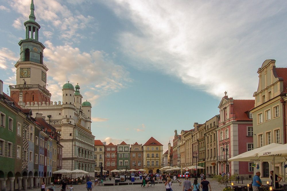The Old Market Square in Poznań