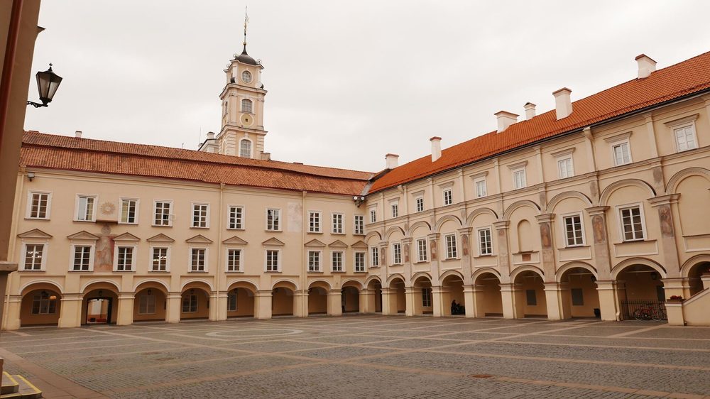 The Great Courtyard of Vilnius University